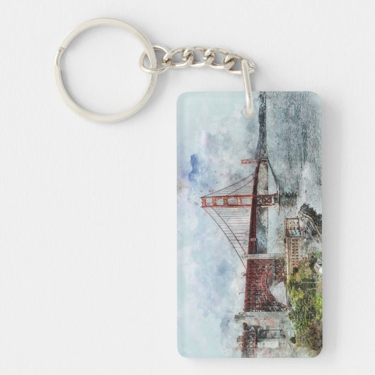 Golden Gate Bridge Schlüsselanhänger (Vorderseite)