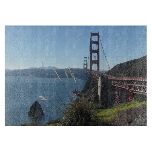 Golden Gate Bridge Schneidebrett (Vorderseite)