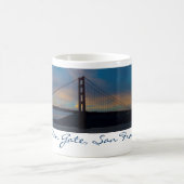 Golden Gate Bridge Sonnenuntergang Panorama Kaffeetasse (Mittel)