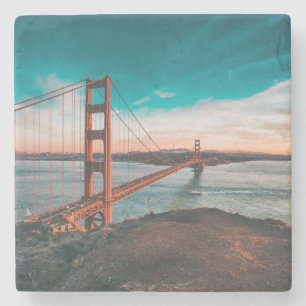 Golden Gate Bridge Steinuntersetzer