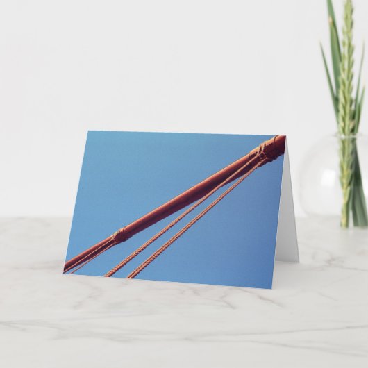 Golden gate bridge-Suspendierungs-Kabel Karte (Vorderseite)