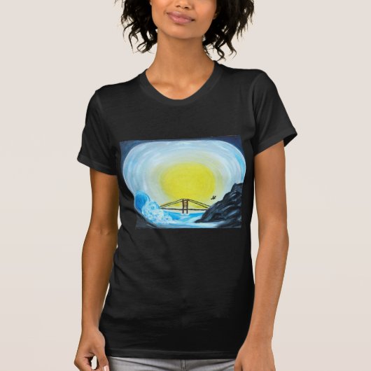 Golden gate bridge T-Shirt (Vorderseite)