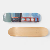 Golden gate bridge und Fort-Punkt in San Francisco Skateboard (Horizontal)