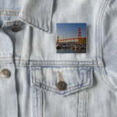 Golden Gate Bridge und San Francisco 2 Button (Beispiel)
