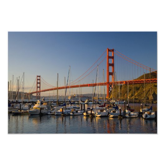 Golden Gate Bridge und San Francisco 2 Fotodruck (Vorne)