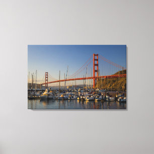 Golden Gate Bridge und San Francisco 2 Leinwanddruck