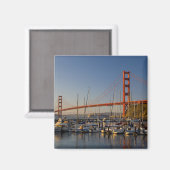 Golden Gate Bridge und San Francisco 2 Magnet (Vorderseite/Rückseite)
