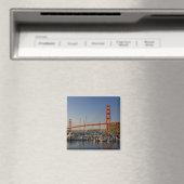 Golden Gate Bridge und San Francisco 2 Magnet (In Situ (Geschirrspüler))