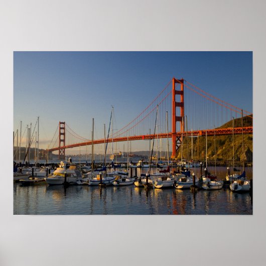 Golden Gate Bridge und San Francisco 2 Poster (Vorne)