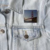 Golden Gate Bridge und San Francisco 3 Button (Beispiel)