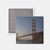 Golden Gate Bridge und San Francisco 3 Magnet (Vorderseite/Rückseite)