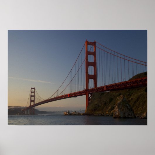 Golden Gate Bridge und San Francisco 3 Poster (Vorne)