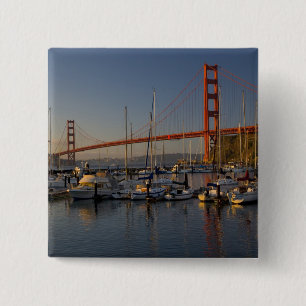 Golden Gate Bridge und San Francisco 4 Button