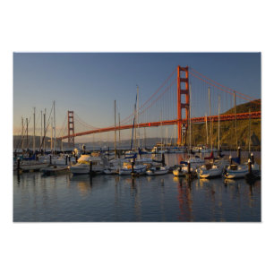 Golden Gate Bridge und San Francisco 4 Fotodruck