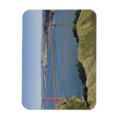 Golden Gate Bridge und San Francisco. 4 Magnet (Vertikal)