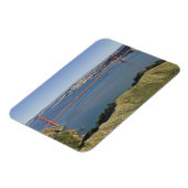 Golden Gate Bridge und San Francisco. 4 Magnet (Linke Seite)