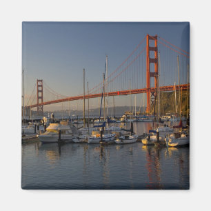Golden Gate Bridge und San Francisco 4 Magnet