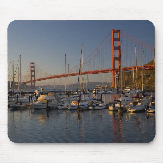 Golden Gate Bridge und San Francisco 4 Mousepad (Vorne)