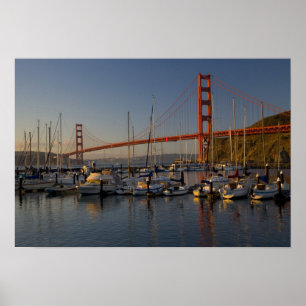 Golden Gate Bridge und San Francisco 4 Poster