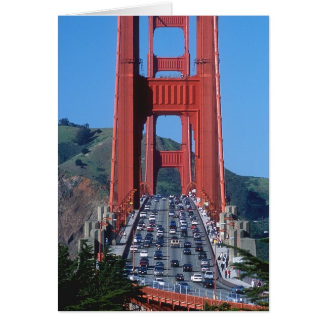 Golden Gate Bridge und San Francisco Bay (Vorne)