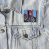 Golden Gate Bridge und San Francisco Bay Button (Beispiel)
