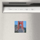 Golden Gate Bridge und San Francisco Bay Magnet (In Situ (Geschirrspüler))