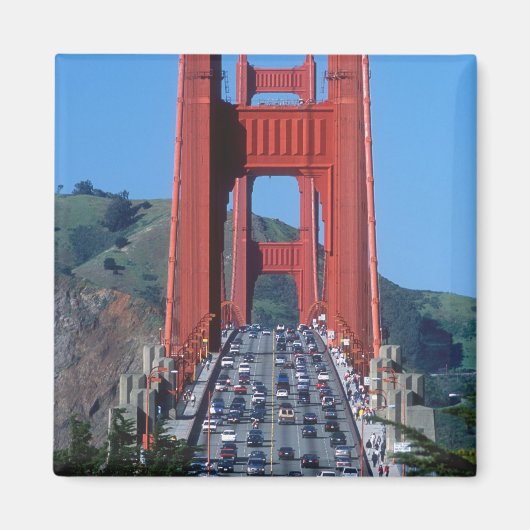 Golden Gate Bridge und San Francisco Bay Magnet (Vorne)
