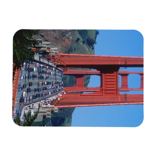 Golden Gate Bridge und San Francisco Bay Magnet (Horizontal)