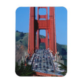 Golden Gate Bridge und San Francisco Bay Magnet (Vertikal)