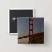 Golden Gate Bridge und San Francisco Button (Vorne & Hinten)