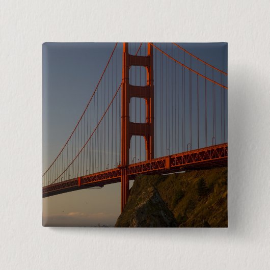 Golden Gate Bridge und San Francisco Button (Vorderseite)
