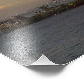 Golden Gate Bridge und San Francisco Fotodruck (Ecke)