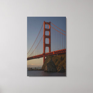 Golden Gate Bridge und San Francisco Leinwanddruck