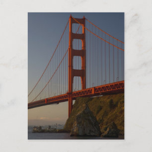 Golden Gate Bridge und San Francisco Postkarte
