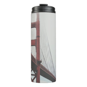 GOLDEN GATE BRIDGE UNTER BLAUE SKY AM TAG THERMOSBECHER