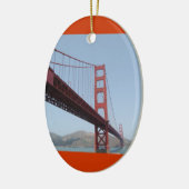 Golden gate bridge-Verzierung Keramikornament (Links)