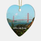 Golden gate bridge-Verzierung Keramikornament (Links)