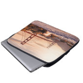 Golden Gate Bridge von Baker Beach Laptopschutzhülle (Vorne Knopf)