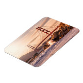 Golden Gate Bridge von Baker Beach Magnet (Linke Seite)
