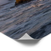 Golden Gate Bridge von Baker Beach Poster (Ecke)