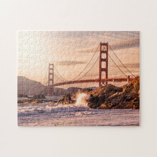 Golden Gate Bridge von Baker Beach Puzzle (Horizontal)