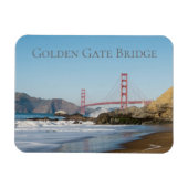 Golden Gate Bridge von Baker Beach, San Francisco Magnet (Horizontal)
