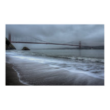 Golden Gate Bridge von Kirby Cove Beach