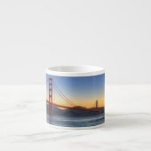 Golden gate bridge von San- Francisco Bayspur Espressotasse (Vorderseite)
