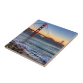 Golden gate bridge von San- Francisco Bayspur Fliese (Seite)