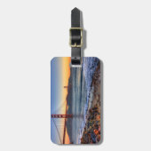 Golden gate bridge von San- Francisco Bayspur Gepäckanhänger (Vorderseite vertikal)