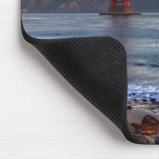 Golden gate bridge von San- Francisco Bayspur Mousepad (Ecke)