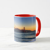 Golden gate bridge von San- Francisco Bayspur Tasse (VorderseiteRechts)