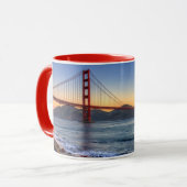 Golden gate bridge von San- Francisco Bayspur Tasse (Vorderseite Links)