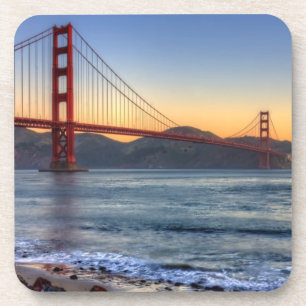 Golden gate bridge von San- Francisco Bayspur Untersetzer